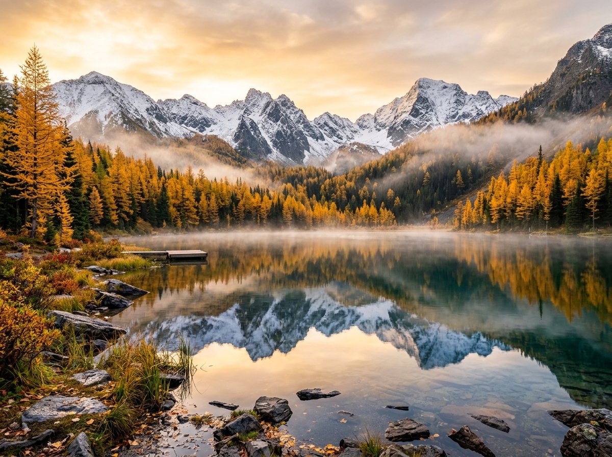 Glacier National Park during fall