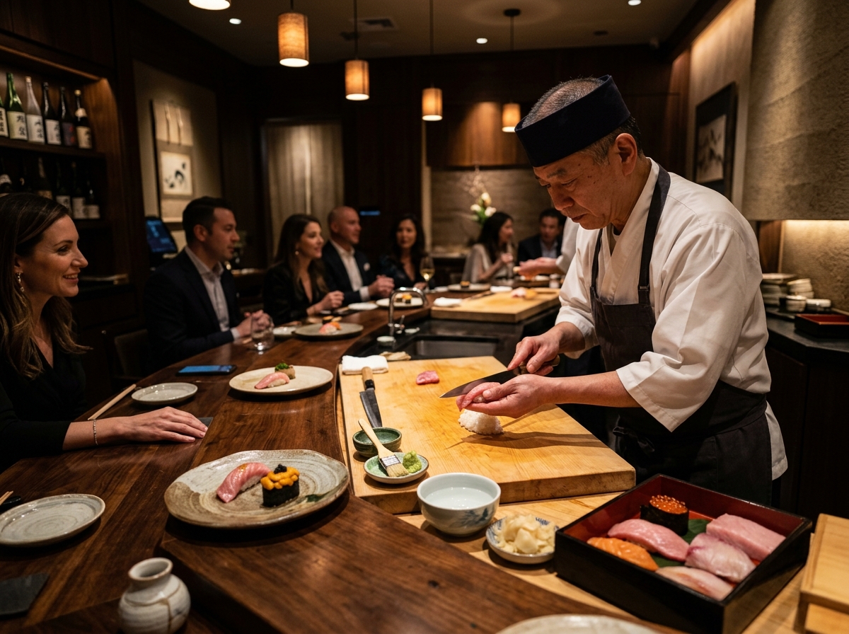 Luxury Sushi Omakase