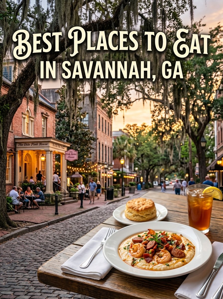 Best Places to Eat in Savannah, GA