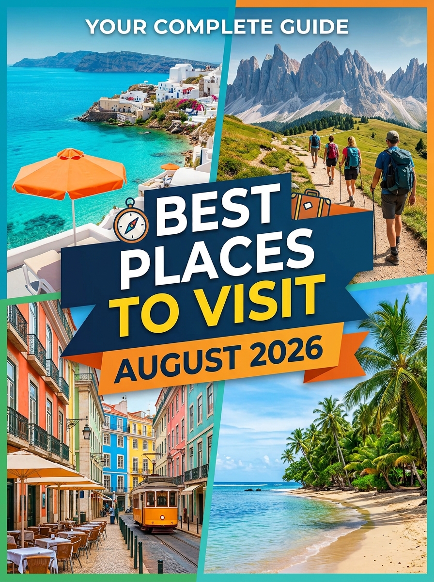 Best Places to Visit in August: A Complete 2026 Guide