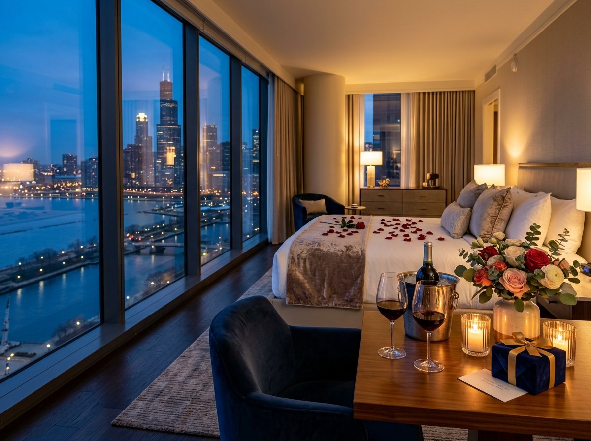 Romantic Hotel Moment