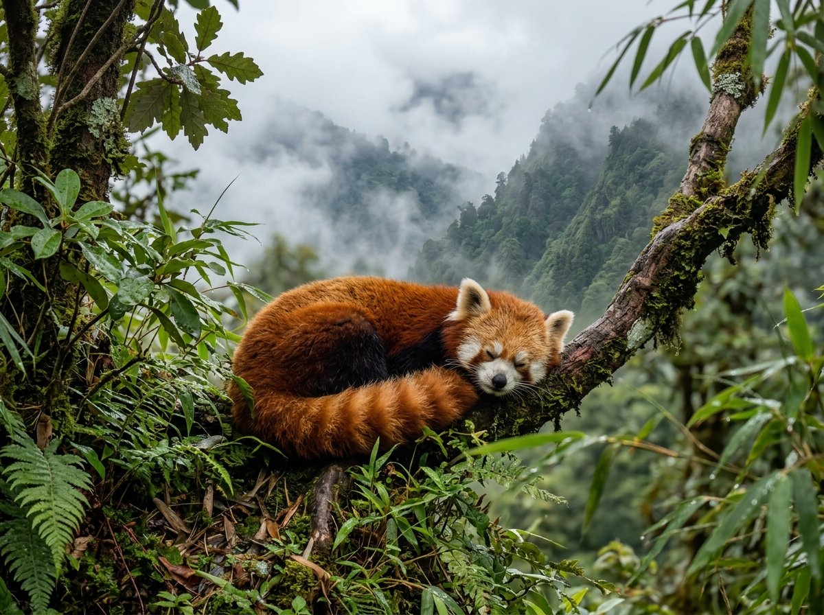 red panda