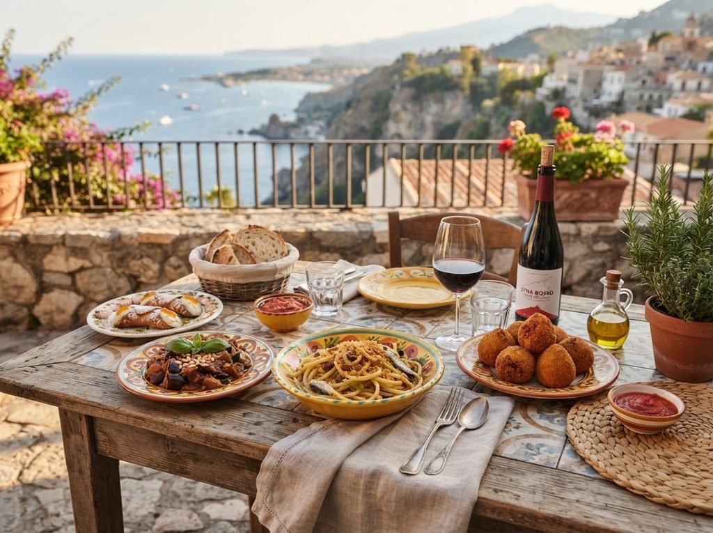 Traditional Sicilian food