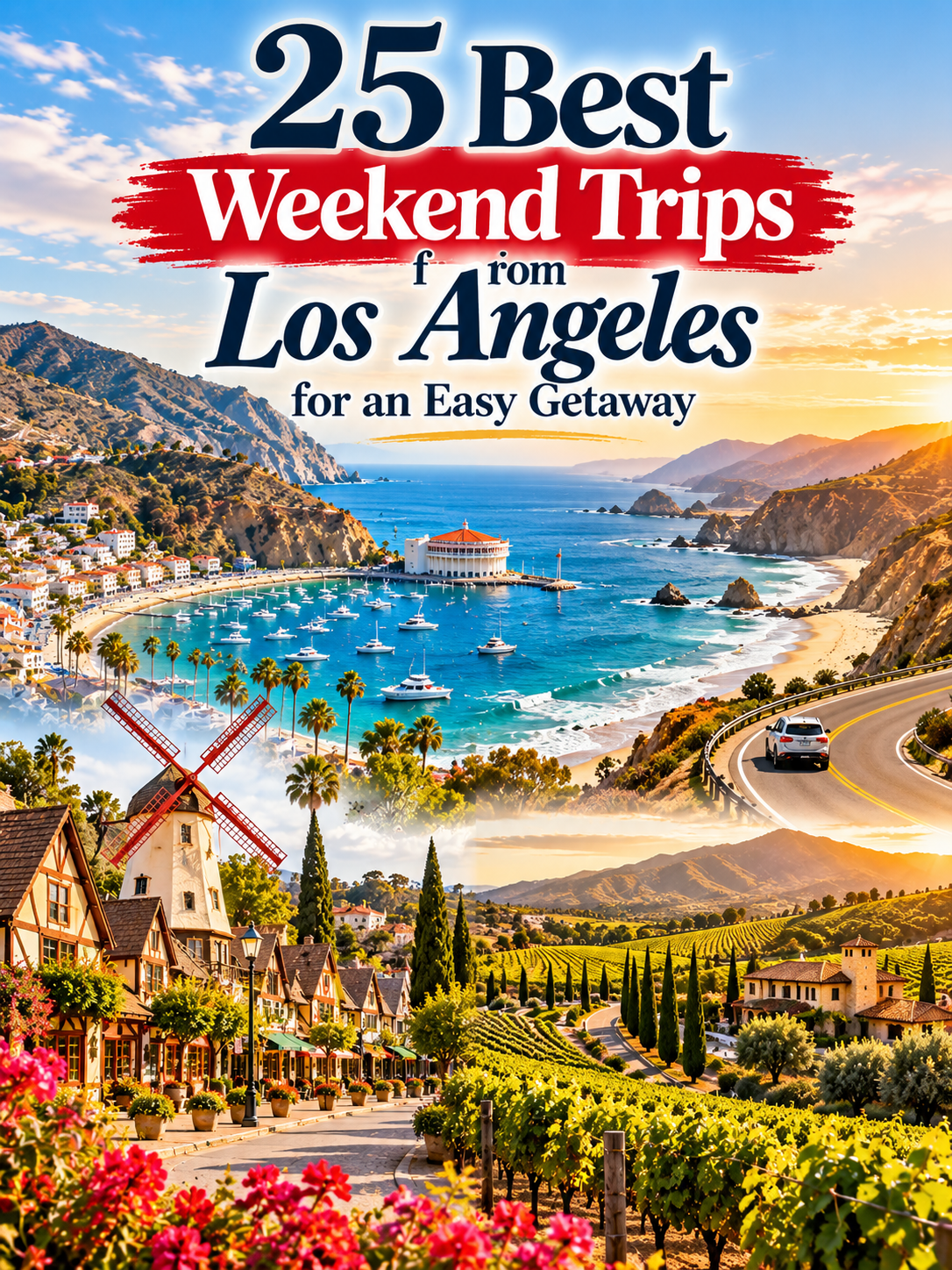 25 Best Weekend Trips from Los Angeles for an Easy Getaway