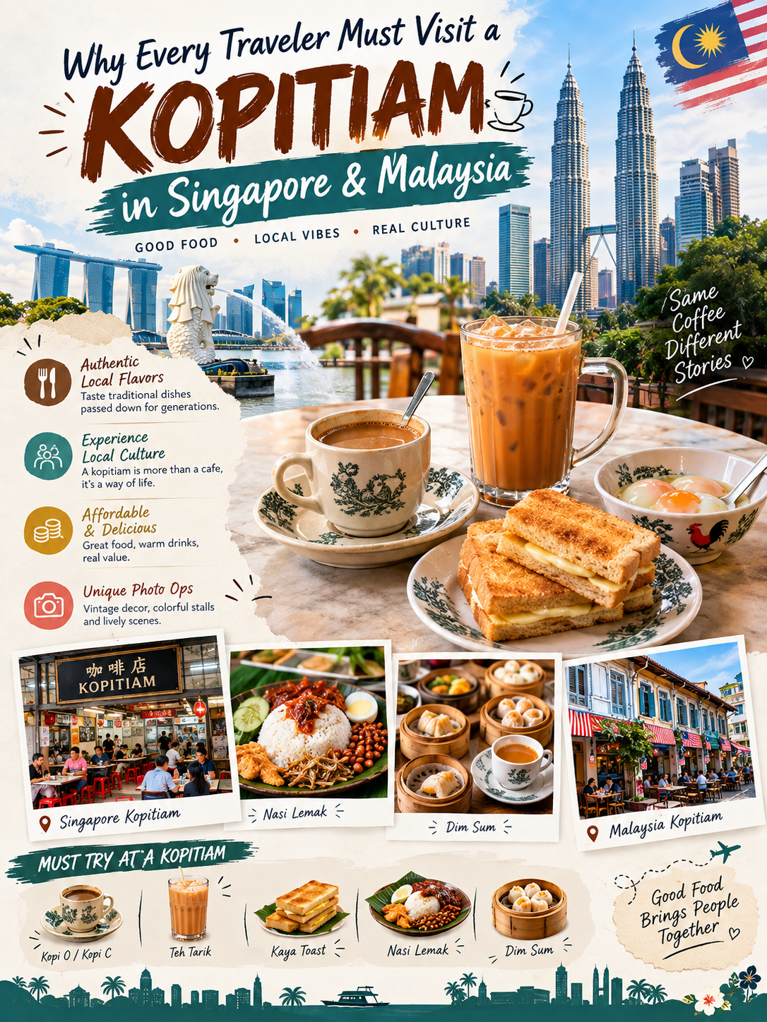 Kopitiam Stories: Singapore to Malaysia