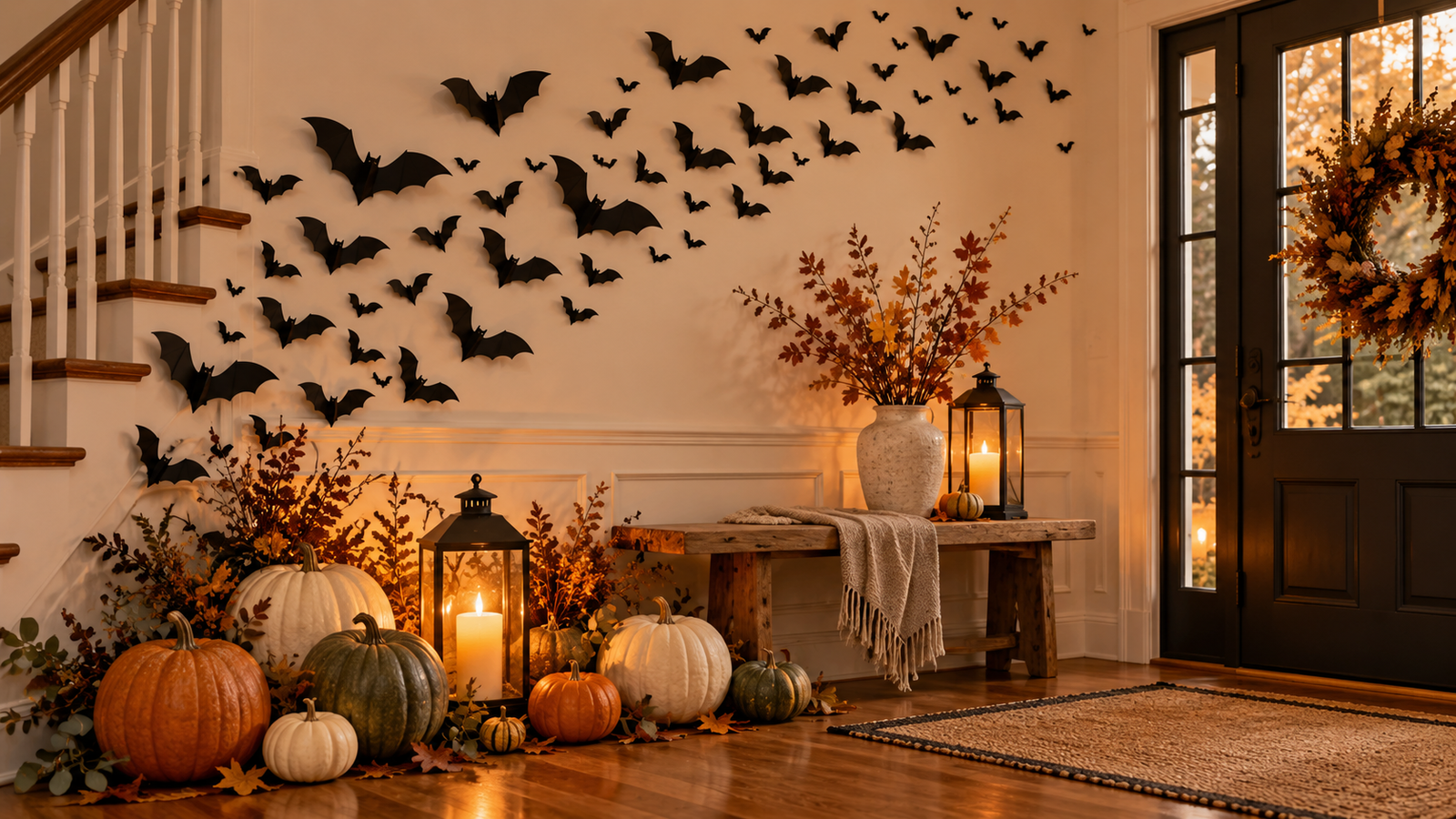 Flying Bat Wall
