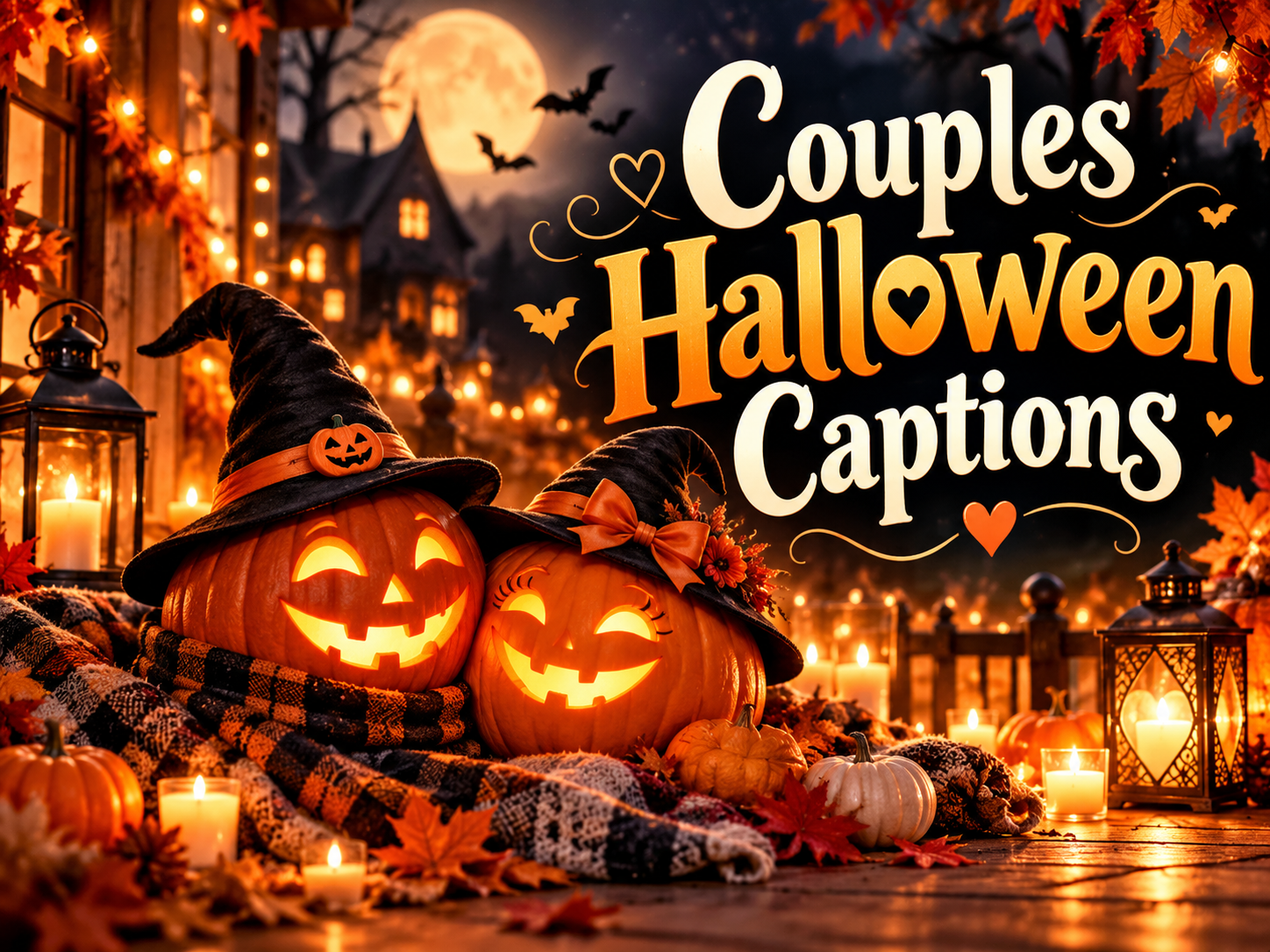 Couples Halloween Captions