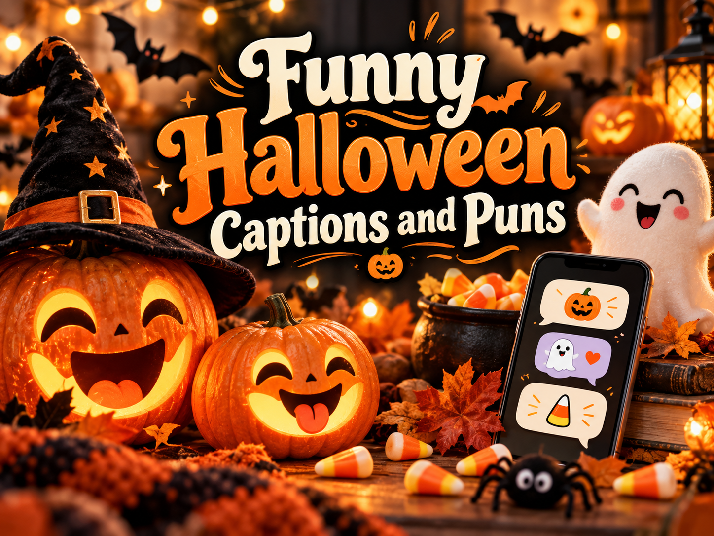 Funny Halloween Captions and Puns