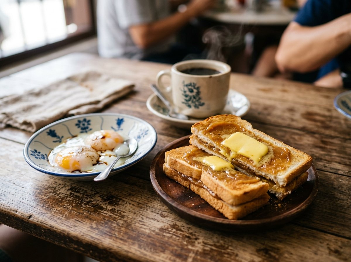 Kaya Toast and Breakfast
