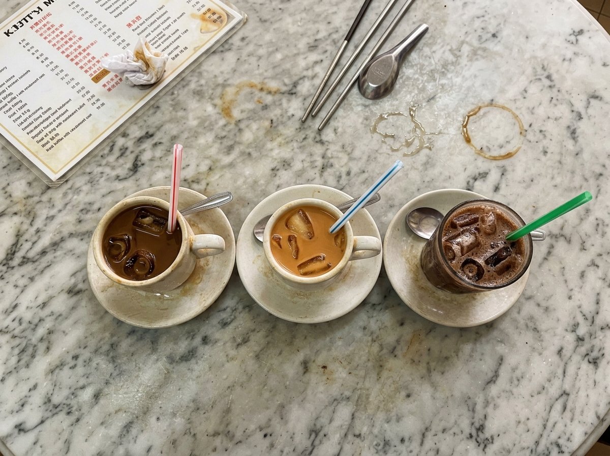 Kopitiam Drinks Close-up