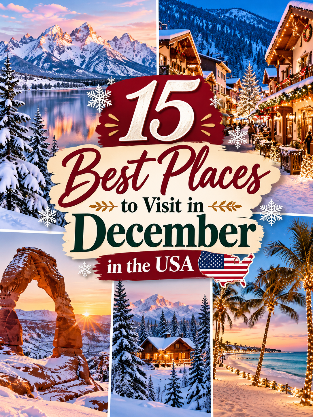 Best Places to Visit in December in the USA