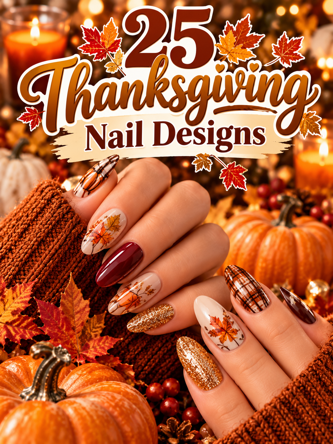 25 Thanksgiving Nail Designs