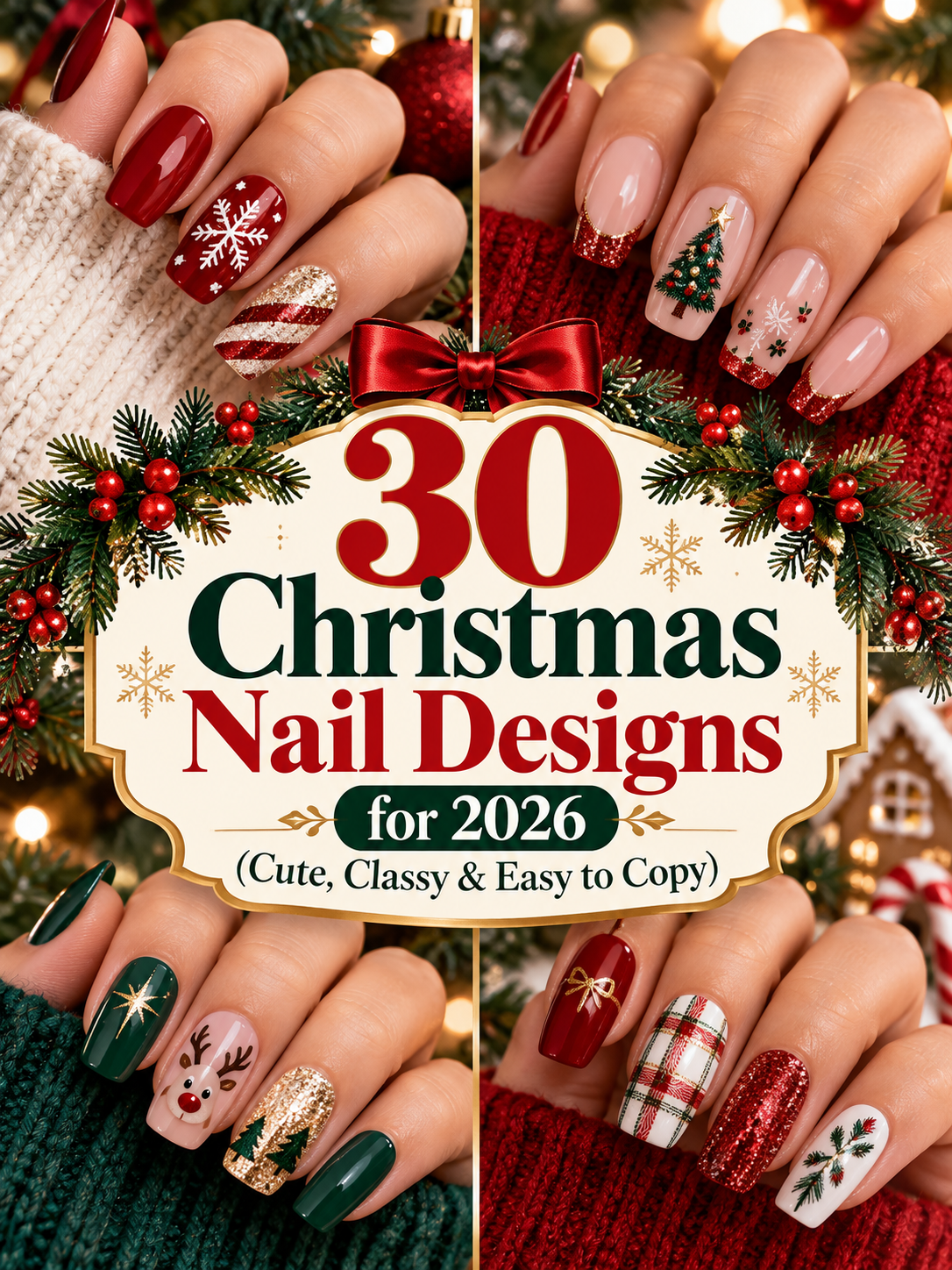 30 Christmas Nail Designs