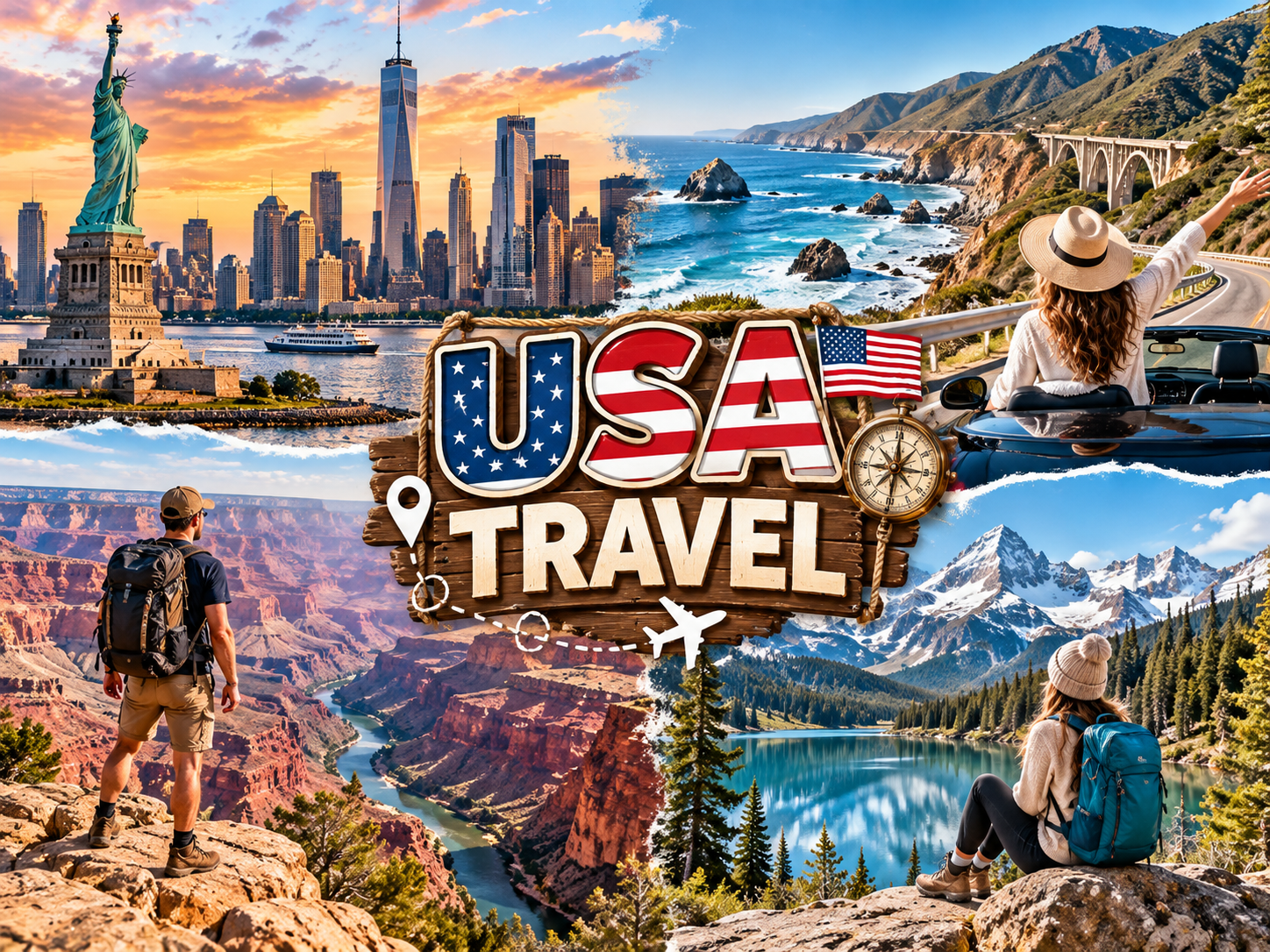 USA Travel Hashtags